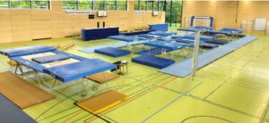 Mehr über den Artikel erfahren Bayern Cup, Bayerische Einzelmeisterschaften und Bayerische Mannschaftsmeisterschaften Trampolinturnen am 03. und 04. Mai 2025 in Neu-Ulm